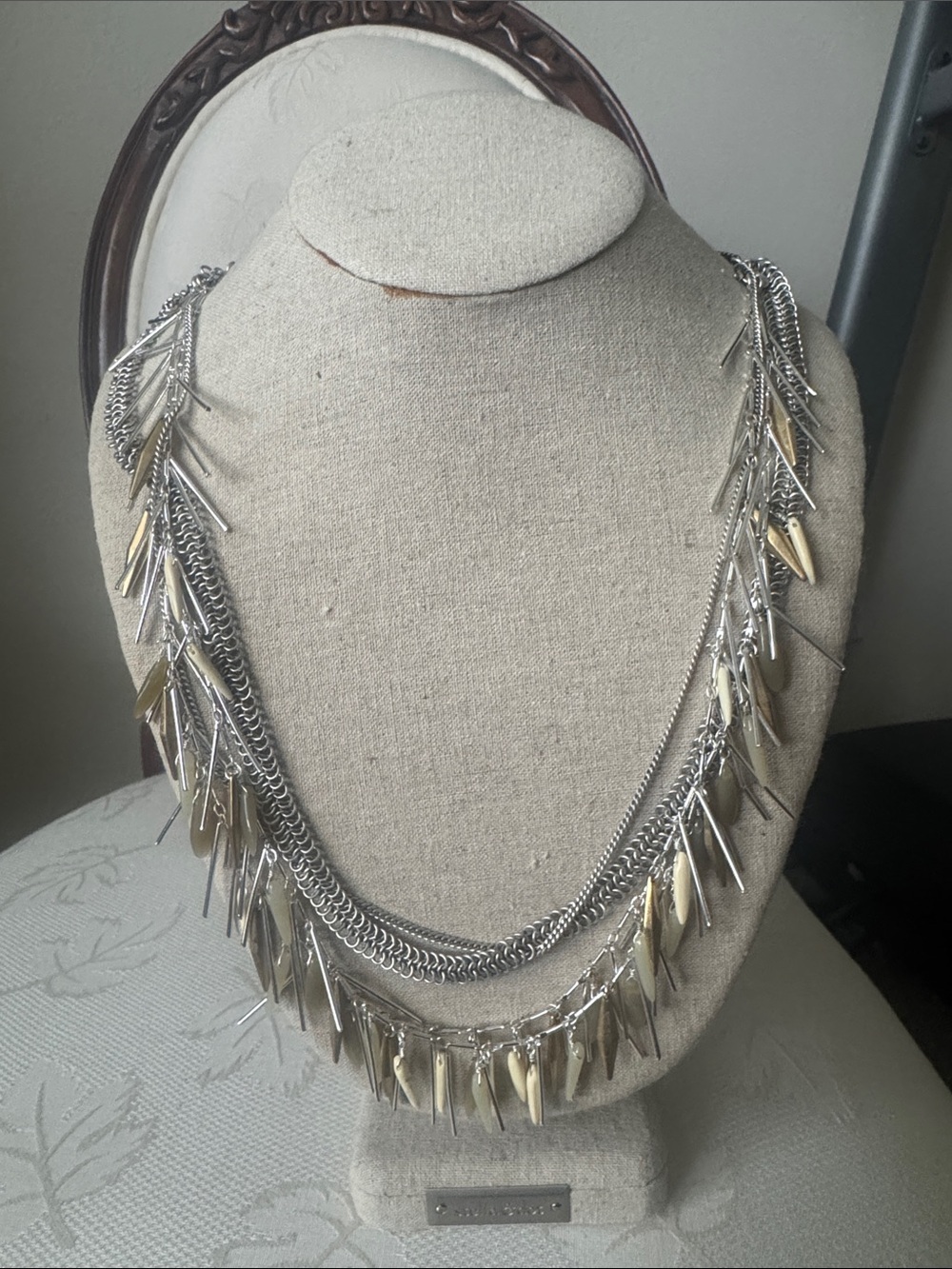 Stella & Dot Freya Fringe Necklace